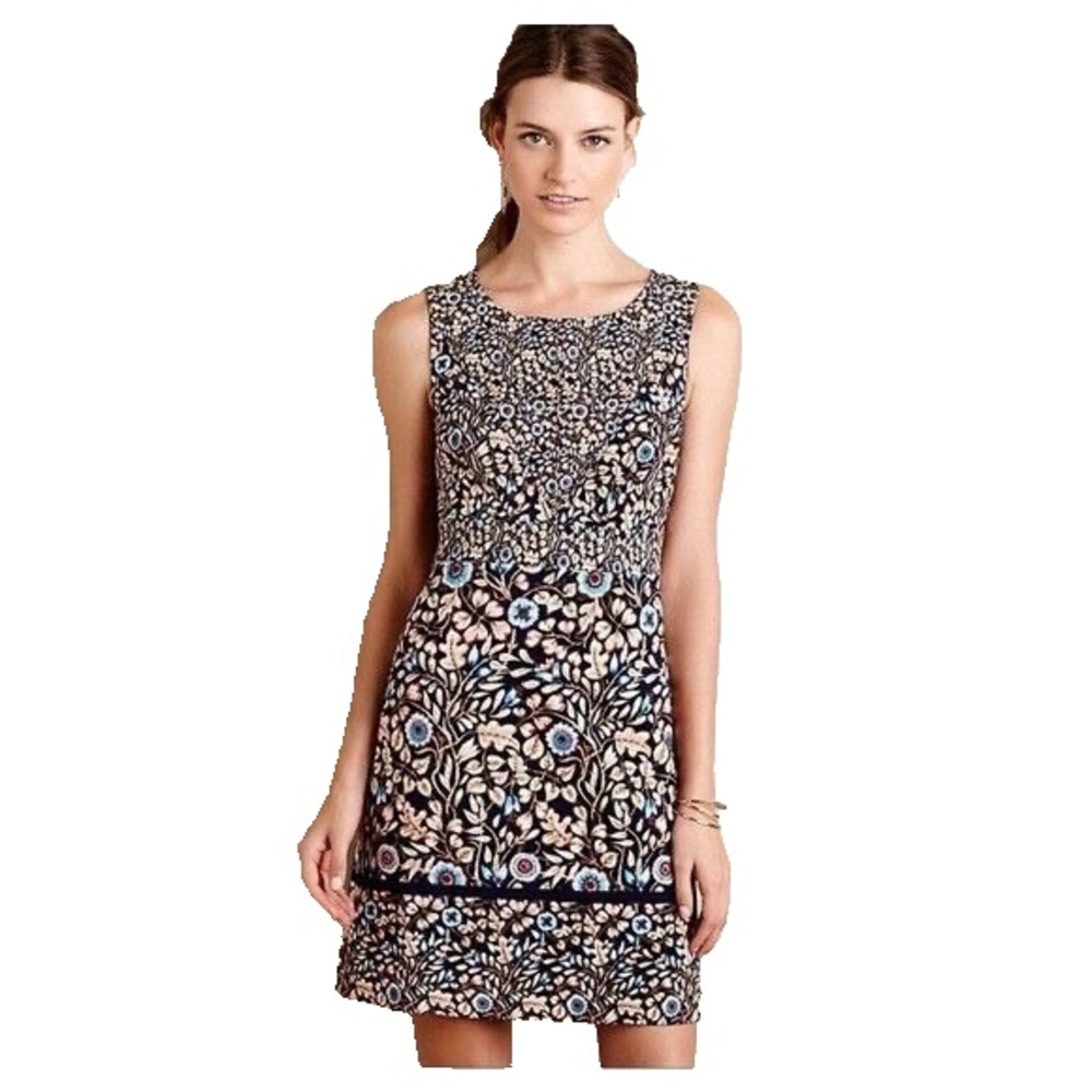 Anthropologie Maeve Brindle Shift Dress